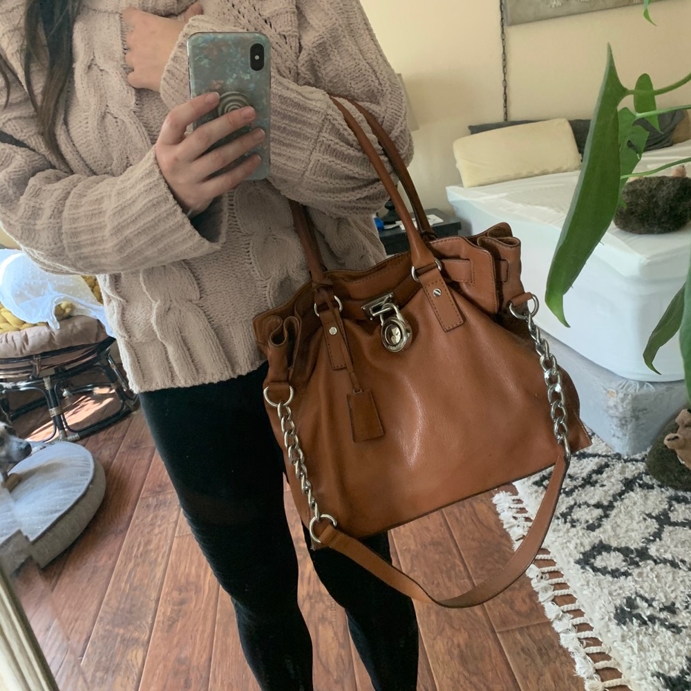 MICHAEL Michael Kors Large Hamilton in Brown
